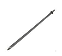 120-460mm Scalpello ad Aria Testa Dura 45# Acciaio Solido Pala ad Aria Testa Martello ad Impatto Pneumatico Punta Kit di Utensili Pneumatici per la manutenzione(460mm Pointed)