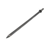 120-460mm Scalpello ad Aria Testa Dura 45# Acciaio Solido Pala ad Aria Testa Martello ad Impatto Pneumatico Punta Kit di Utensili Pneumatici per la manutenzione(350mm Pointed)