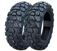 120/70-12 130/70-12 Set di Pneumatici Tassellati Con Battistrada a Blocchi | Resistenti Ai Colpi | Fuoristrada 120 70 12 130 70 12 Dirt Bike Pneumatici Tubeless con Valvola