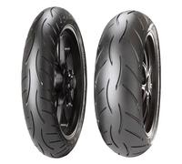 120/70-17 180/55-17 METZELER M5 COPPIA GOMME PNEUMATICI DOT 2025 + OMAGGIO