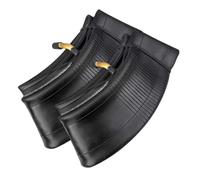 120/90-10 Camera d'Aria con Valvola Curva per Scooter, 120 90 10 Camera d'Aria con Design Spesso, Gomma Butilica, 1 o 2 Pezzi, Antiforatura per Ruote da 10 Pollici(2pcs)
