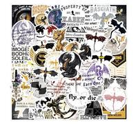 120 adesivi Fourth Wing, ispirazione Dragon Stickers, in vinile motivazionale, impermeabile, graffiti, skateboard, scrapbook per laptop