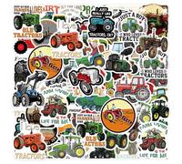 120 Adesivi per Trattori Agricoli, Adesivi Impermeabili, Adesivi Creativi, Possono Essere Utilizzati per Decorare Skateboard, Quaderni, Album di Ritagli, ECC.