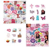 120 Adesivi Tascabili, Diversi Tipi Di Adesivi Graffiti, Adesivi Autoadesivi Impermeabili, Adesivi Decorativi Per Cartoni Animati, Adesivi Estetici Alla Moda, Adesivi Per Album Fai Da Te