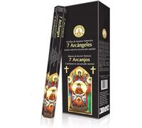 120 bastoncini di incenso 6 scatole esagonali x 20 Incensi religiosi Fragranze & Sens - no tossico no lavoro minori - con preghiera onomastico + portaincenso omaggio (12 scatole miste)