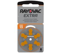 120 batterie pile RAYOVAC EXTRA 13 per protesi acustiche apparecchi acustici