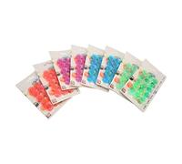 120 bobine colorate, bobine da cucito colori assortiti, bobine di plastica trasparente per macchina da cucire, bobine morbide e resistenti con 120 pezzi per lavoro manuale e ricamo