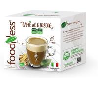 120 Capsule Foodness Compatibili Dolce Gusto Ginseng Con Zucchero Di Canna