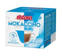120 Capsule Ristora Compatibili Nescafé Dolce Gusto Mokaccino Senza Lattosio