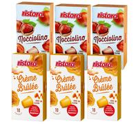 120 capsule Ristora compatibili Nespresso - CREME BRULEE + NOCCIOLINO