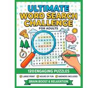 120 Challenging Word Search Puzzles: Brain Boosting Word Find Games for Adults and Teens, easy to read, LARGE SIZE, 8.5x11, tons of topics, ... Gift for Vacations, Holidays and Free Times