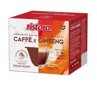 120 Cialde Capsule Compatibili Dolce Gusto Ristora Caffe' e Ginseng Originali