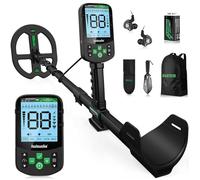 120 CM MAX Profondità Massima Metal Detector Professionale Oro, Bobina Impermeabile Da 11''DD, Metaldetektor ad Alta Sensibilità, Modalità Professionale 5 con Pinpoint