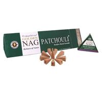120 Coni Incenso a Riflusso PATCHOULI Golden Nag 12 Box da 10 Cono Backflow