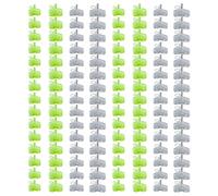 120 coperture per ganci tripli da pesca, cappucci protettivi per ganci per riporre in sicurezza la pesca, 1-1, 4 cm, 4 colori
