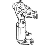 98 CV CATALIZZATORE PER PEUGEOT 207 WA, WC 1.4 16V KW 72 CV 98