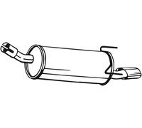 IZAWIT 21.195 Marmitta per OPEL Astra H Schrägheck (A04) Astra H GTC (A04)