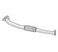 120 cv Tubo gas scarico per Fiat Stilo Multi Wagon 192 1.9 D Multijet 1910 cc 88