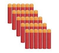 120 Dardi Proiettili Nerf Elite 9.5cm,Rosso Schiuma Proiettile,Nerf Minecraft Martello Pistola Blasters Giocattolo per Bambini,Schiuma di Dardi Munizioni Ricarica Compatibili N-Strike Elite Series
