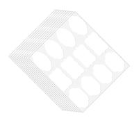 120 etichette adesive in carta a forma di fantasia, note regalo per barattoli di oli essenziali e articoli fatti in casa etichette da cucina
