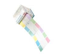 120 etichette laterali autoadesive, scrivibili, in PET trasparente, per quaderno, diario, appunti autoadesivi