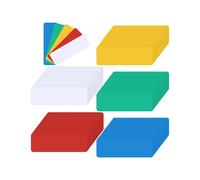 120 etichette magnetiche cancellabili a secco, riutilizzabili, per etichette con nome, per ufficio, casa, lavagne bianche, frigoriferi