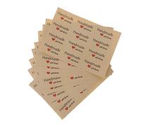 120 Etichette Vintage Fatte A Mano Con Amore Per Pacchetto Adesivi Pianificatore Cottura Diario Forniture Per Dolci Regalo Adesivo Macchina Macchina Indirizzo Creazione