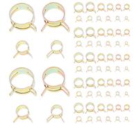 120 fascette per tubi dell'olio per auto, elementi di fissaggio per tubi del