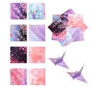 120 Fogli di Carta per origami 15 x 15 cm Origami con Motivo A Fiori di Ciliegio carta origami colorata double face per fai da te e progetti artigianali