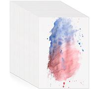 120 Fogli di Carta per Sfusa, 300 G/ Carta per Acquerelli Bianca4146