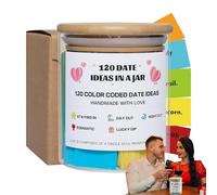 120 Idee per appuntamenti in un barattolo, barattolo di idee per la notte della data, barattoli per appuntamenti creativi, date con codice colore barattoli idea Notti speciali Bomboniere per coppie