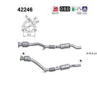 120 KW 163 CV CATALIZZATORE PER Audi A6 4B2 2.4