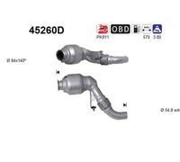 120 KW 163 CV CATALIZZATORE PER BMW 1 E87 120d