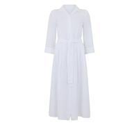 120% Lino - Abito lungo in lino - - Dresses - Donna - Bianco - M