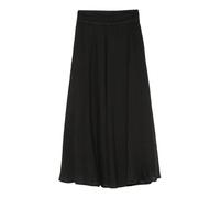 120% Lino - Gonna lunga in lino con zip laterale - - Skirts - Donna - Nero - M