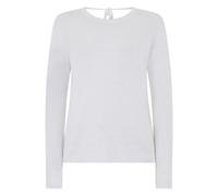 120% Lino - Maglione Girocollo - - Knitwear - Donna - Bianco - M