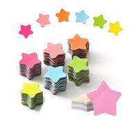 120 magneti a forma di stella e 2 blocchi note a stelle, accessori per la ricompensa, per studenti, simpatici magneti da frigorifero, magneti decorativi