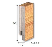 120 METRI di Zoccolino Battiscopa in legno/mdf Laccato BIANCO - vari formati