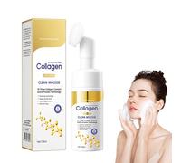 120 ml Mousse Detergente Viso con Spazzola Massaggiante in Silicone - Purificante e Tonificante per Pulizia Profonda su Tutti i Tipi di Pelle, Schiuma Struccante Viso con Acido Ialuronico