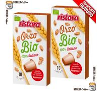 120 no 100 Cialde Capsule Caffè orzo Ristora compatibili Respresso Nespresso