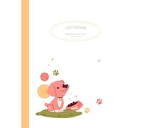 120-Page Lined Notebook, Cute Dog Illustration: 8.5" x 11" Adorable Animal Cover - Perfect for Journaling, School, Creative Writing, Daily Notes & More!