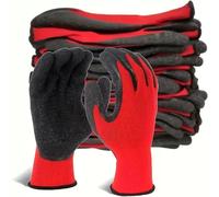 120 PAIA DI GUANTI DA LAVORO SPALMATI MISURE 9/10/11 IN NITRILE /NYLON