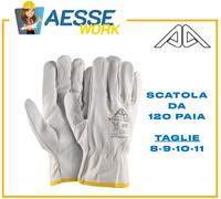 120 PAIA - GUANTI IN PELLE FIORE BUFALO ACTIVE STRONG EDILIZIA GIARDINAGGIO