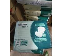 120 Pannoloni Sagomati Super Assorbenza Serenity 4 Confezioni Da 30