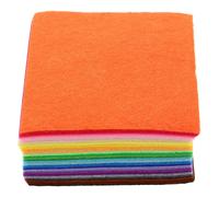 120 Pcs Feltro Per Lavoretti Fogli Tessuto Artigianale Quadrati in