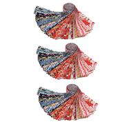 120 Pcs Jelly Roll Tessuto di Cotone Quilting Strips Cucito Fai da Te Tessuto Bundle Patchwork Forniture 6.5X50cm