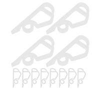 120 Pcs Mini Clip Luminose Ganci Plastica Gancio Per Piante Sospese