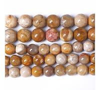 120 perline in pietra naturale di corallo, giada, crisantemo, 6 mm, per la creazione di gioielli e braccialetti fai da te