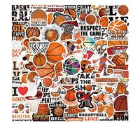 120 pezzi adesivi per palloni da basket, simpatici regali per amanti del basket, adesivi sportivi per adolescenti e adulti, decorazioni per feste a tema basket, adesivi da calcio, articoli da basket p