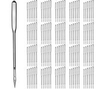 120 Pezzi Aghi per Macchina da Cucire Assortite Punto Normale Universale Taglie 9 11 12 14 16 18 Compatibile con Maggior Parte di Low Shank Snap-on Singer, Brother Janome Varmax